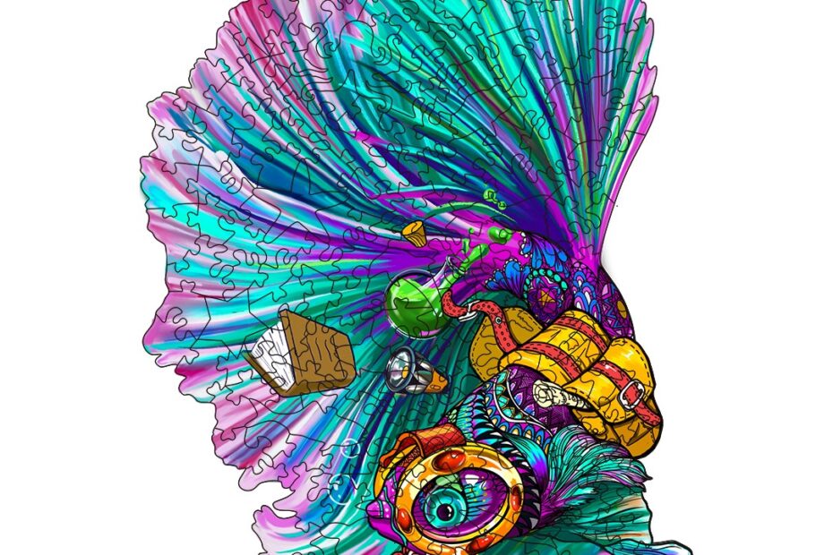 Lesena sestavljanka -ADVENTUROUS BETTA 66db8eca0e5c9