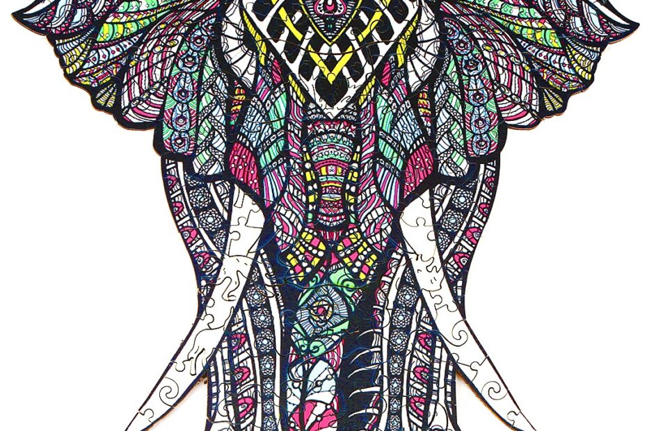 Lesena sestavljanka-ANCIENT MAMMOTH 66dc907444113