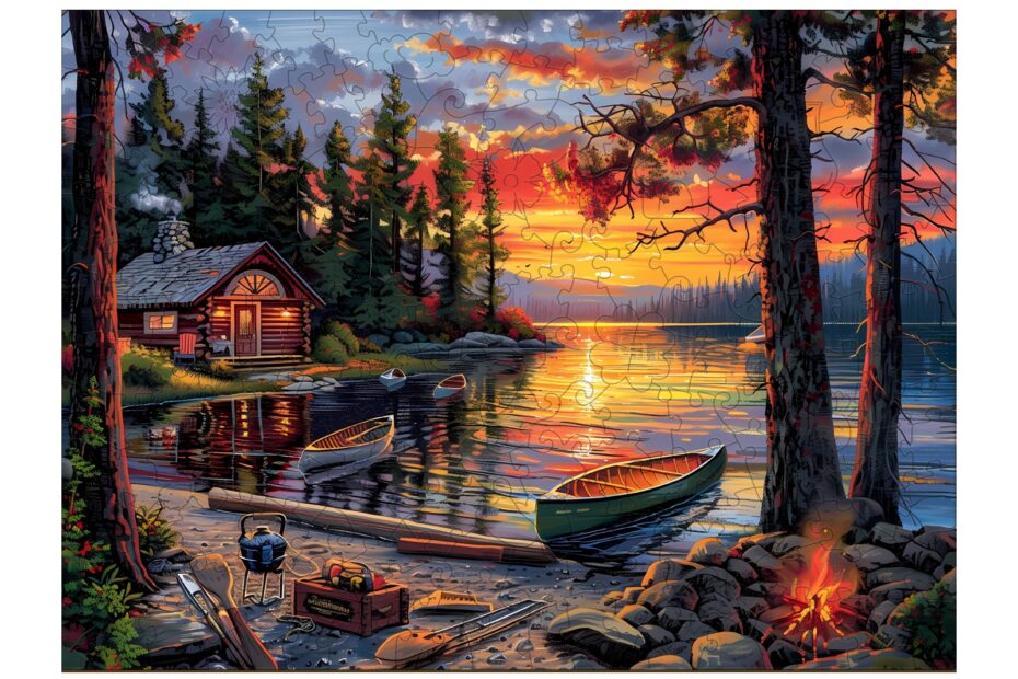 Lesena sestavljanka – Canoe Lake 1 66d5dbe716afe
