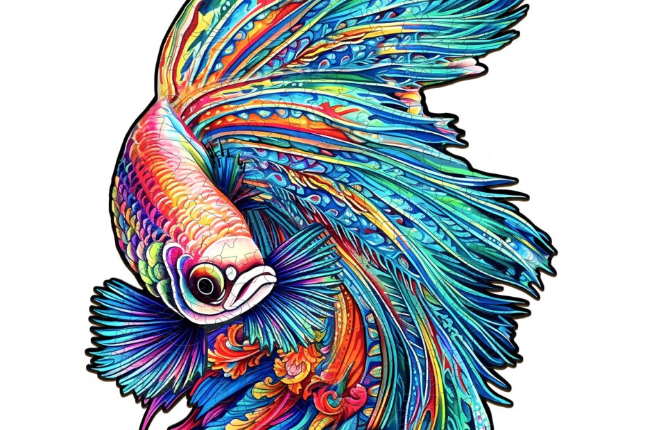 Lesena sestavljanka-COLORFUL BETTA 66dc14e2da1a0