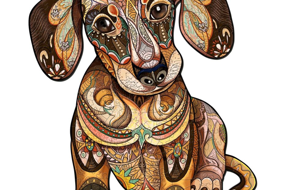 Lesena sestavljanka-Dachshund 66e51ab8bf305