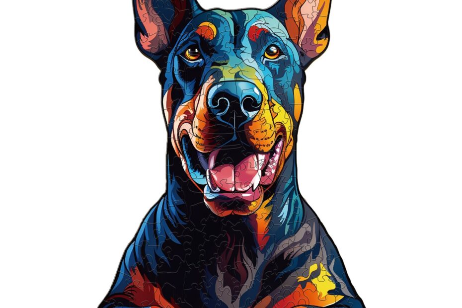 Lesena sestavljanka-Dobermanski pinč 66ec656b5c895