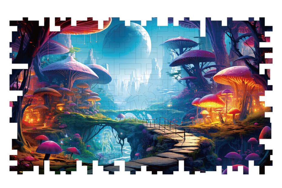 Lesena sestavljanka – Fantazijski svet 66e77b2b918a1