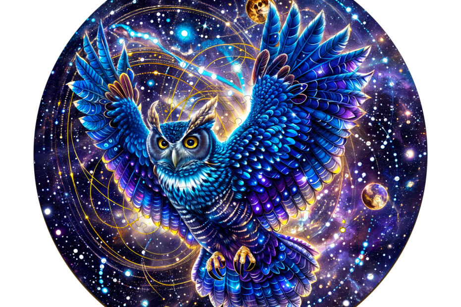 Lesena sestavljanka-Galaxy Owl 66e11dd5564cd
