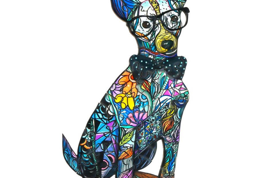 Lesena sestavljanka-GENTLEMEN DOG 66e75255523eb