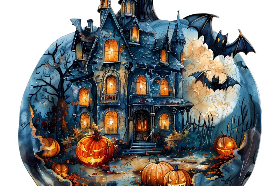 Lesena sestavljanka-Halloween Pumpkin 66dd73691e4c3 Lesena sestavljanka-Halloween Pumpkin 66dd73691e4c3