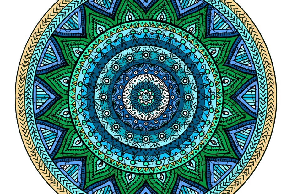 Lesena sestavljanka – MANDALA-1 66e8f90ca18bd