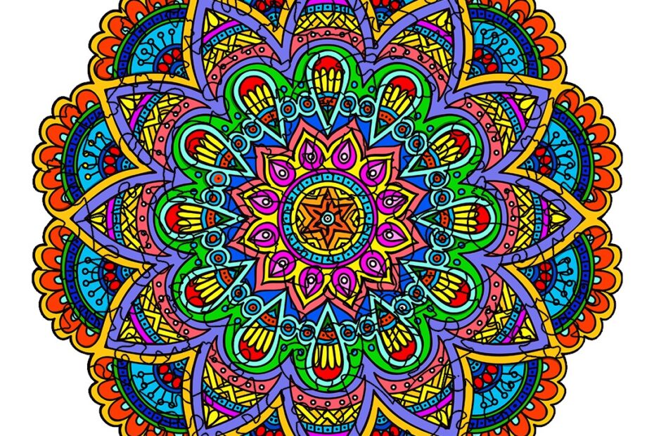 Lesena sestavljanka – MANDALA-2 66e14725d2afa