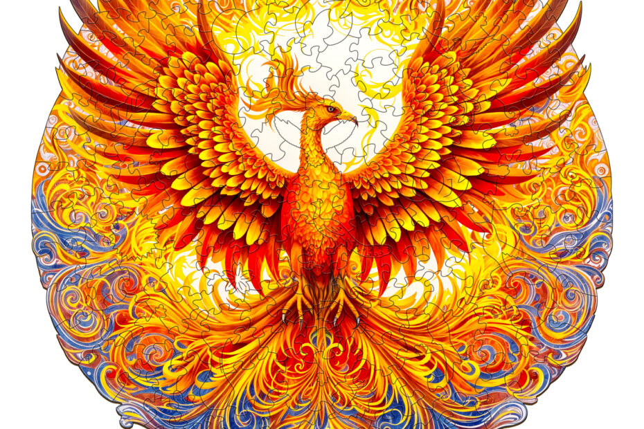 Lesena sestavljanka – Noble Phoenix 66d8f088804b0