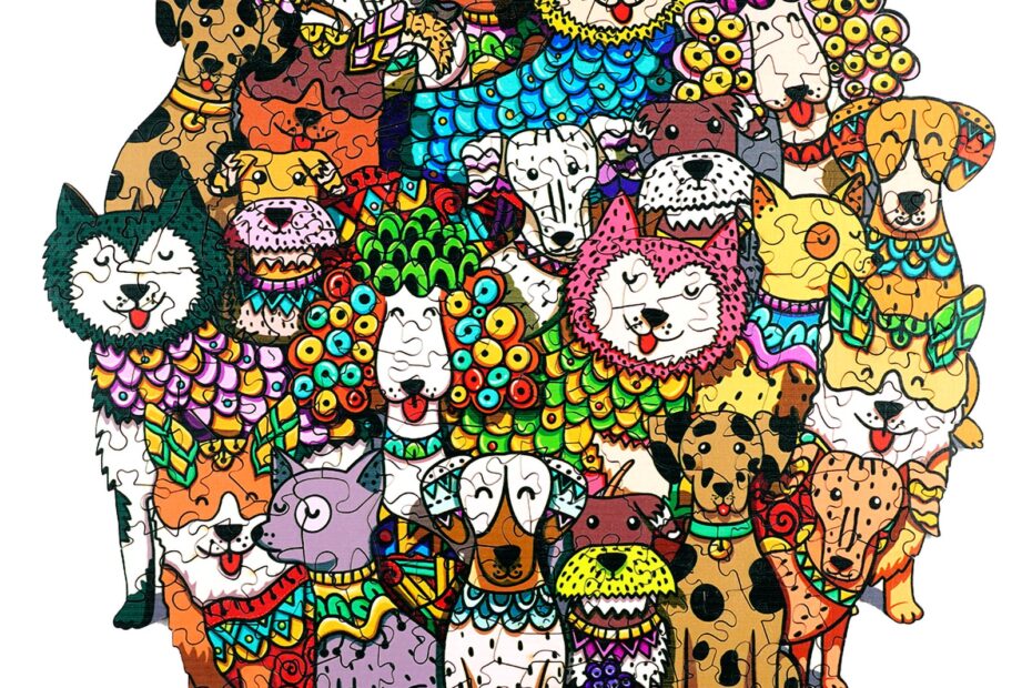 Lesena sestavljanka-RICH DOG 66e5f34cd4e89