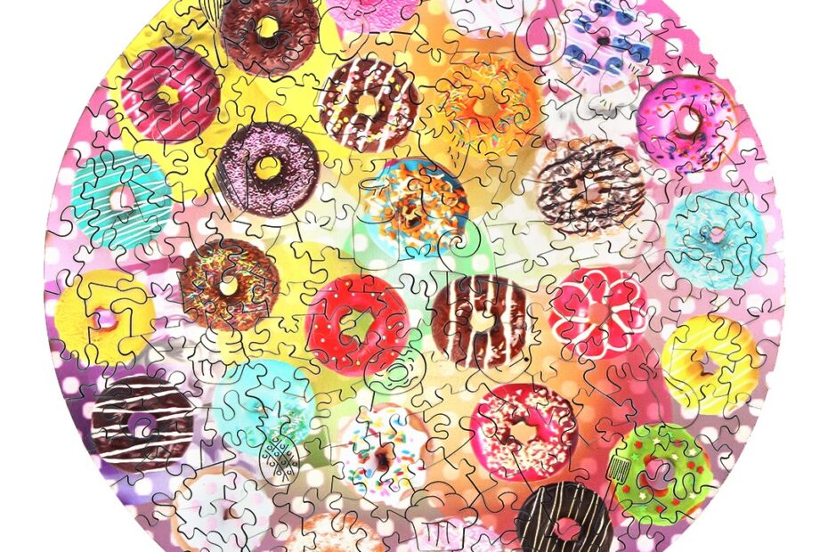 Lesena sestavljanka-SWEET DOUGHNUT 66d6e867e955d