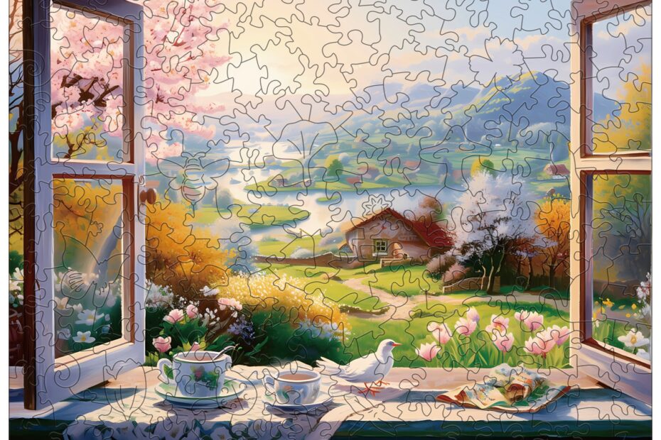 Lesena sestavljanka – Pogled skozi okno 66d5ab216c140
