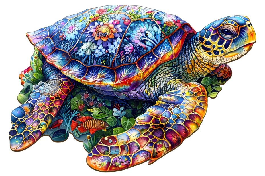 Lesena sestavljanka-Unique Turtle 66d8faa6585a6