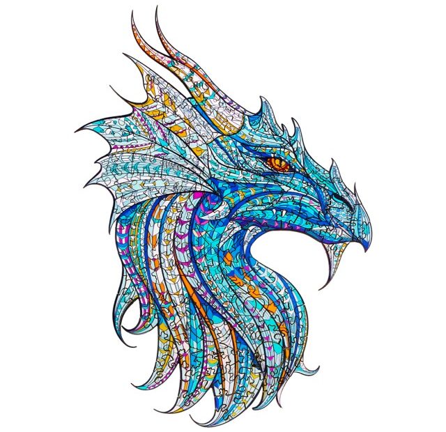 Lesena sestavljanka-WARRIOR GRAGON 66dca536e592f