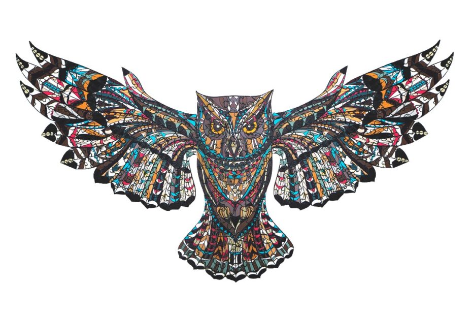 Lesena sestavljanka-WISE OWL 66dba3464cfeb