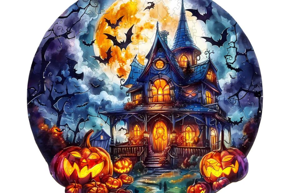 Lesena sestavljanka-Halloween Pumpkin 2 66e21fca5a139