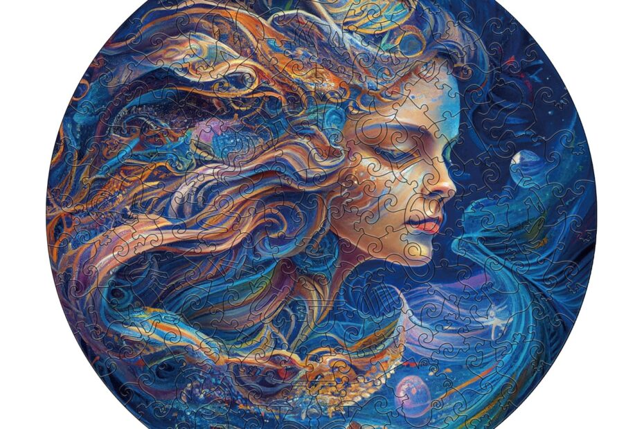 Zodiak Lesena sestavljanka-vodnar 66e80baf78e81